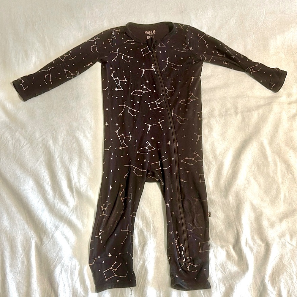 Kyte baby zippered romper 18-24m constellation